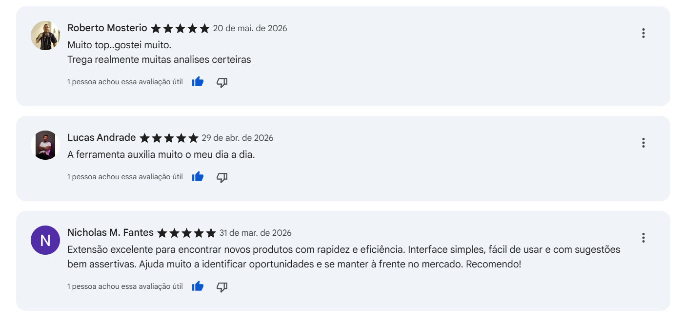 Depoimentos e Avaliações de Usuários